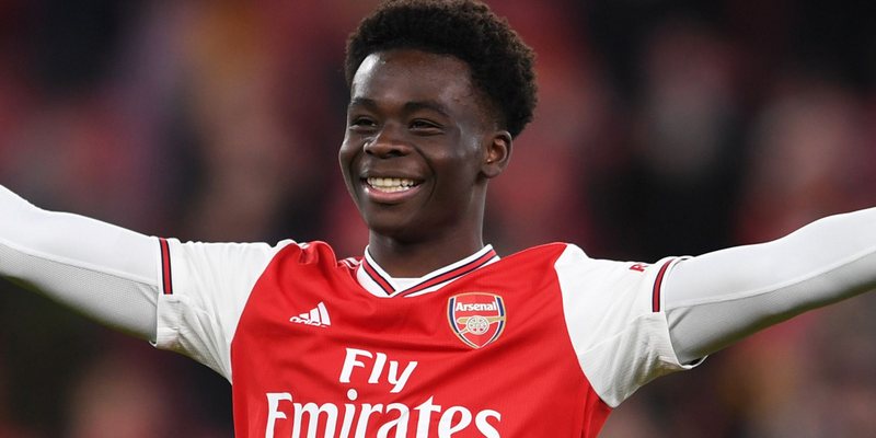 Bukayo Saka là cầu thủ sở hữu cái chân trái vô cùng khéo léo của bóng đá Anh 